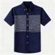 Men's Summer New Short Sleeve Cotton Shirt - Casual Button-Down Cardigan