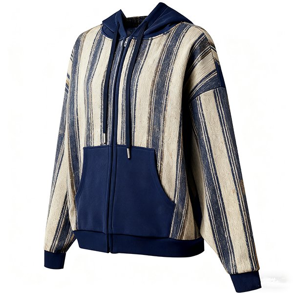 Women's Athletic Running Hoodie - Winter Warm Zip-Up Outdoor Fitness Jacket