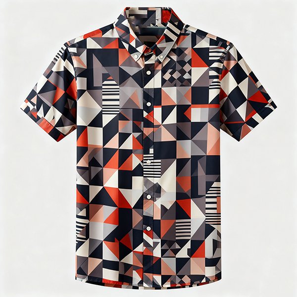 Men's Summer New Shirt - Cotton Casual Short Sleeve Cardigan